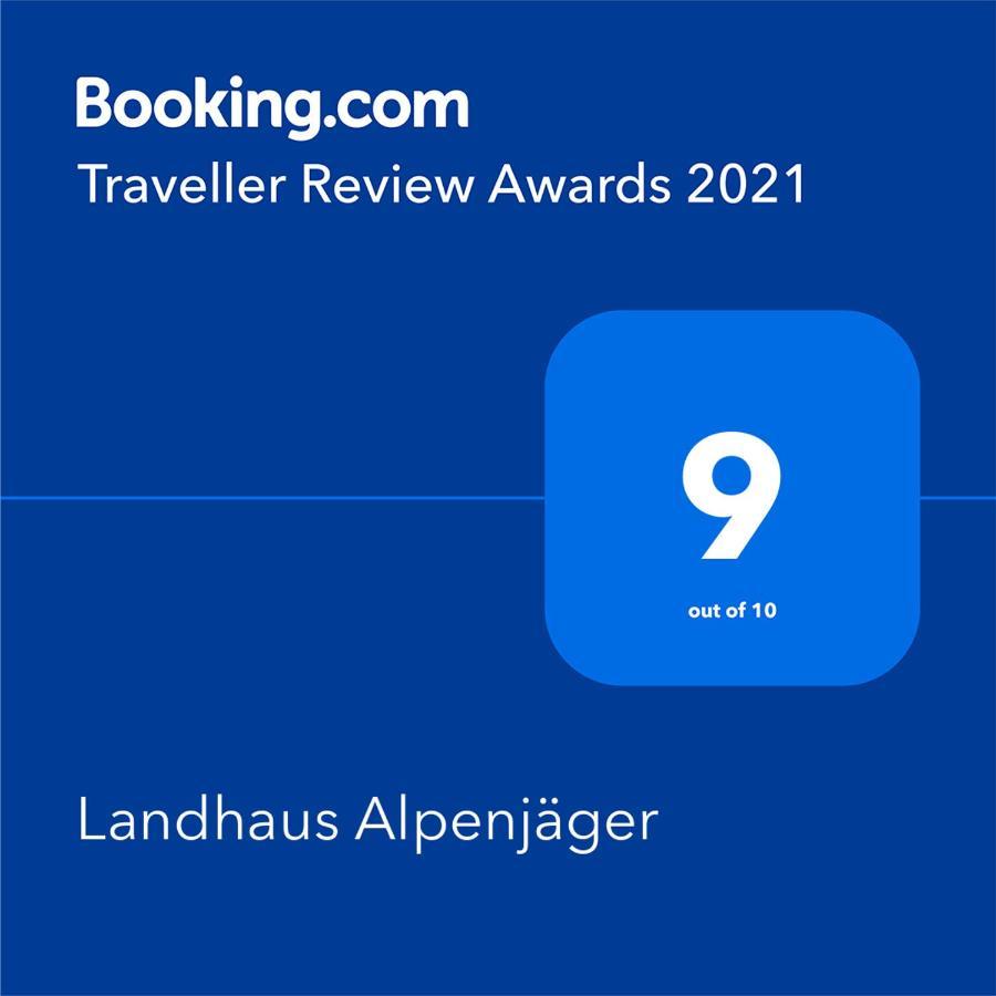 Landhaus Alpenjaeger Hainzenberg Exteriör bild